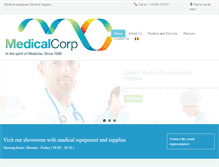 Tablet Screenshot of medicalcorp.ro